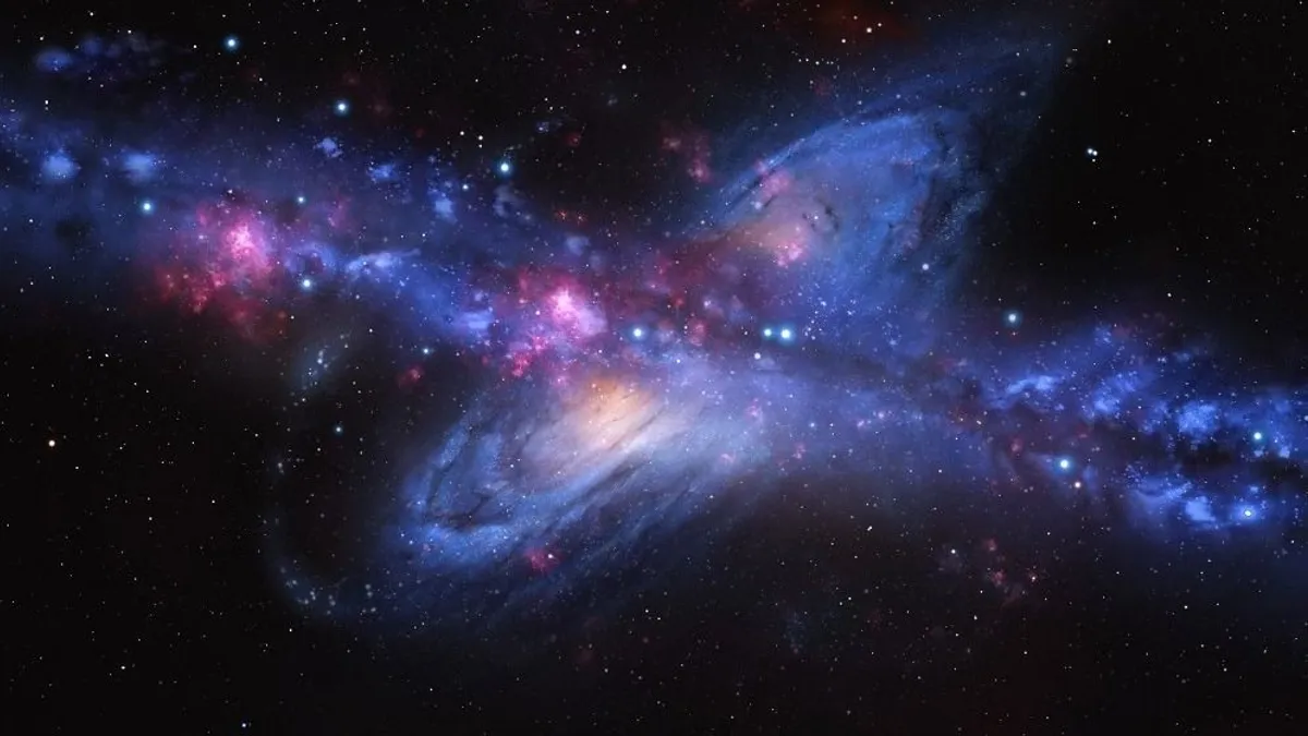 Elkezdődött az Androméda-galaxis és a Tejútrendszer ütközése