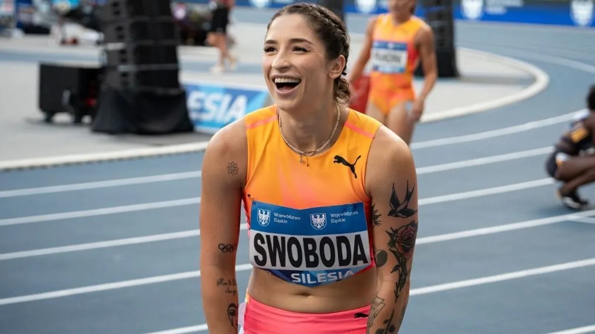 A szexről faggatták a sztársportolónőt, a műsorvezető megdöbbent a választól