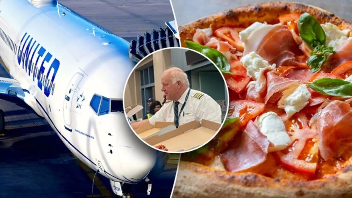 30 doboz pizzát rendelt az éhező utasoknak egy pilóta