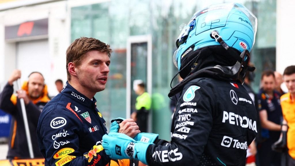 Max Verstappen, Mercedes, George Russell, F1