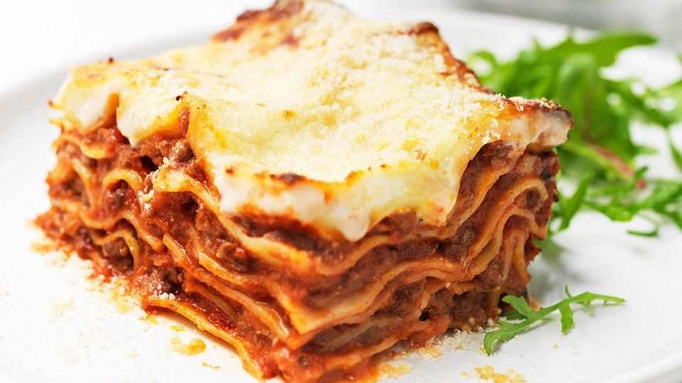 lasagne, tészta, lasagnetészta