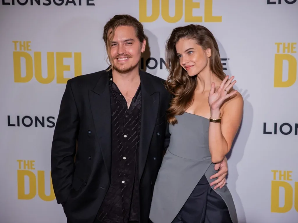 The Duel című, többszörös díjnyertes film, TheDuel, díszbemutató, BOTANIQ Turai Kastély, Tura, 2024.09.14., Dylan Sprouse és felesége Palvin Barbara, DylanSprouse, PalvinBarbara