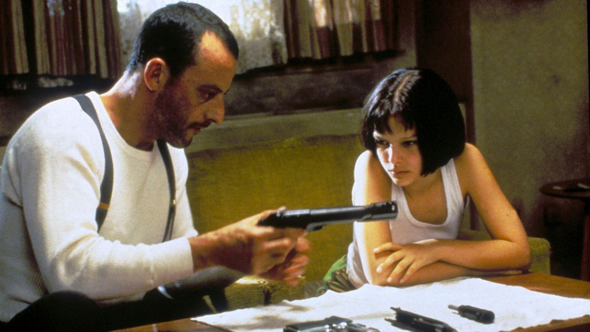 LEON (1994) JEAN RENO, NATALIE PORTMAN