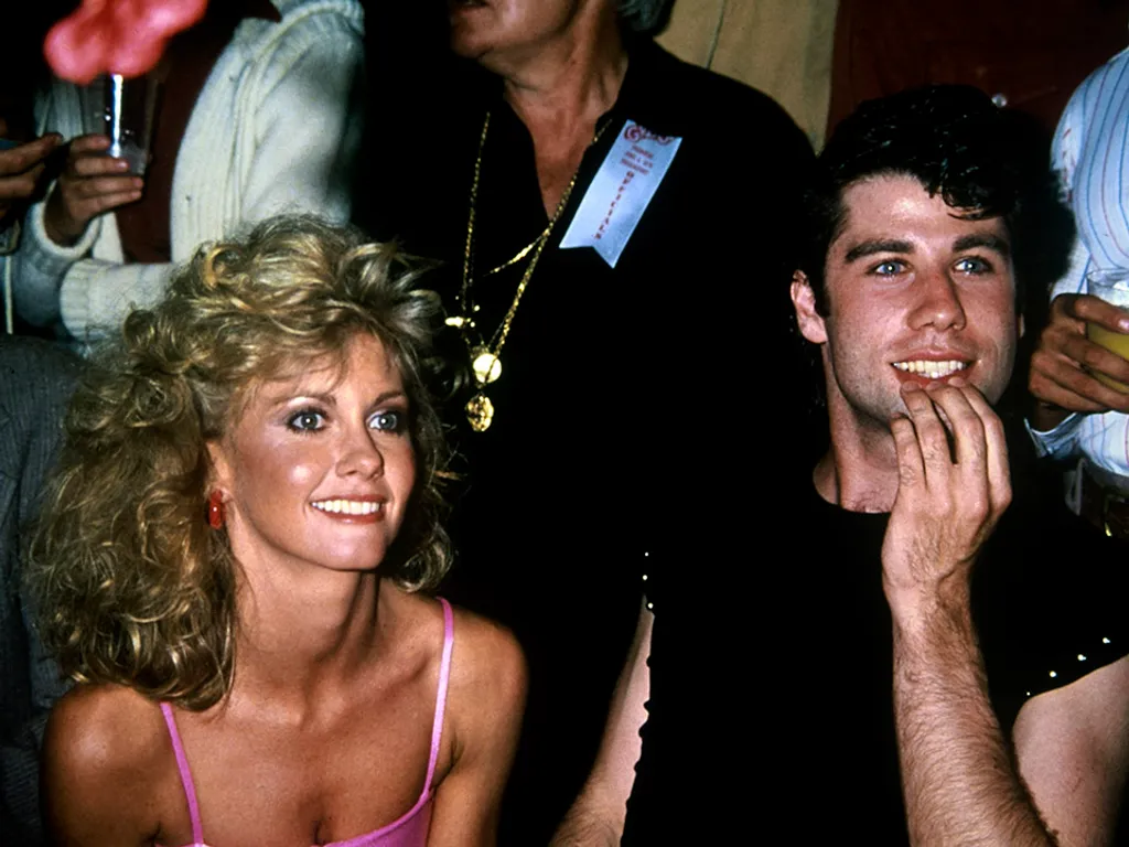 John Travolta avec Olivia Newton John