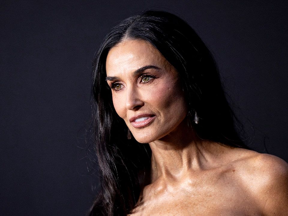 Demi Moore,  DemiMoore, LA premiere of "The Substance"