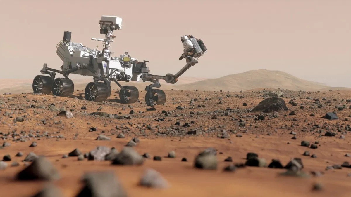 Nincs magyarázat arra, amit a NASA marsjárója látott