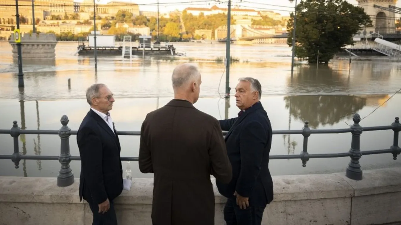 Orbán Viktor a budapesti Duna-parton, OrbánViktor, 2024.09.21.