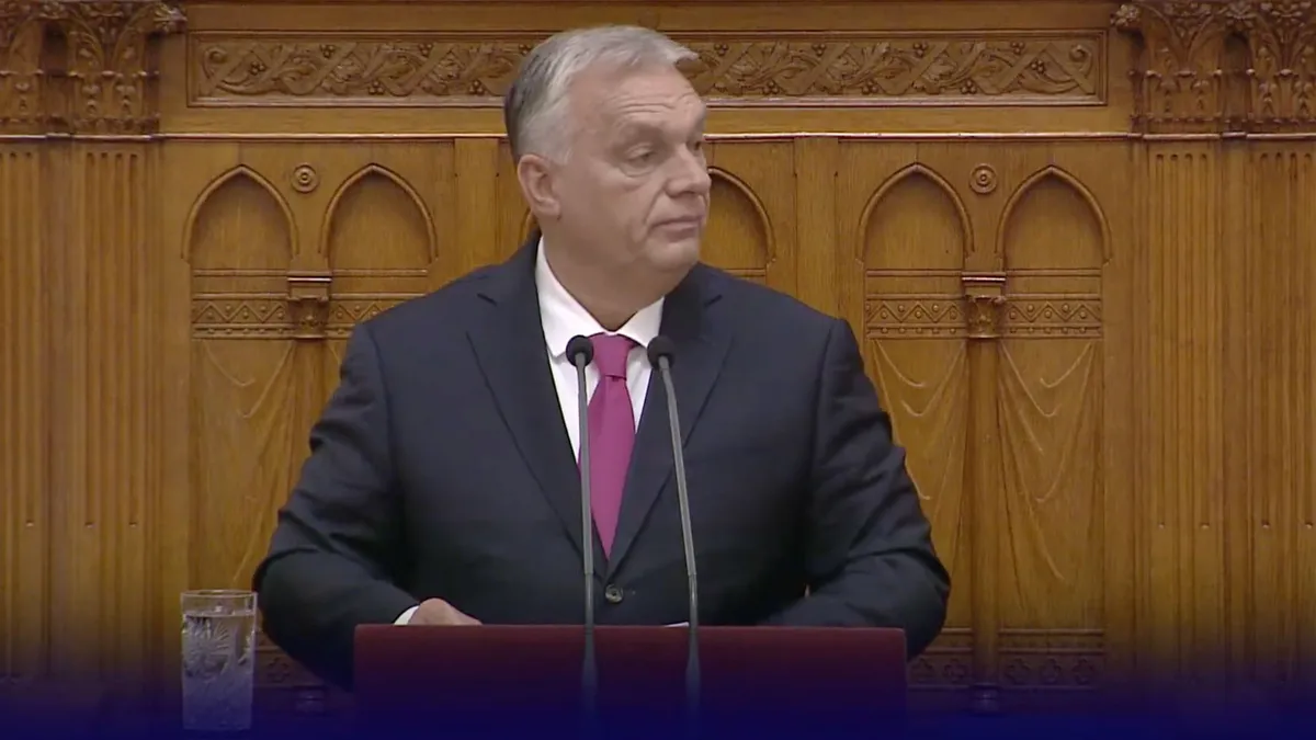 Itt hallgathatja meg Orbán Viktor parlamenti szezonnyitó beszédét - videó 