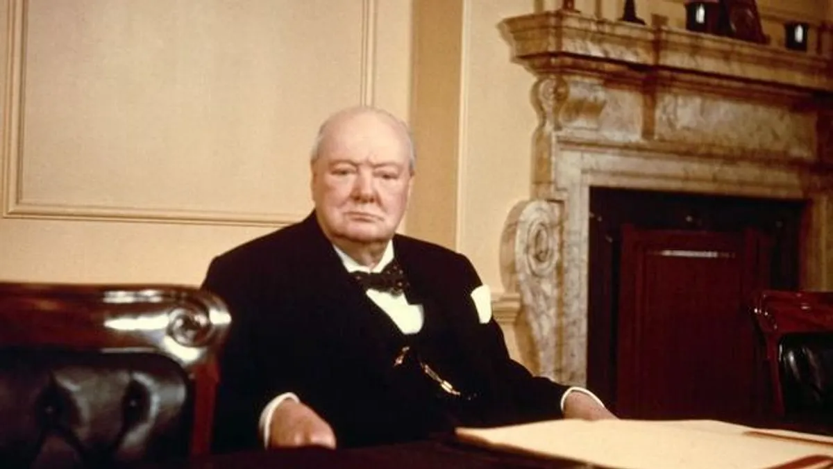 Előkerült Winston Churchill ikonikus portréja