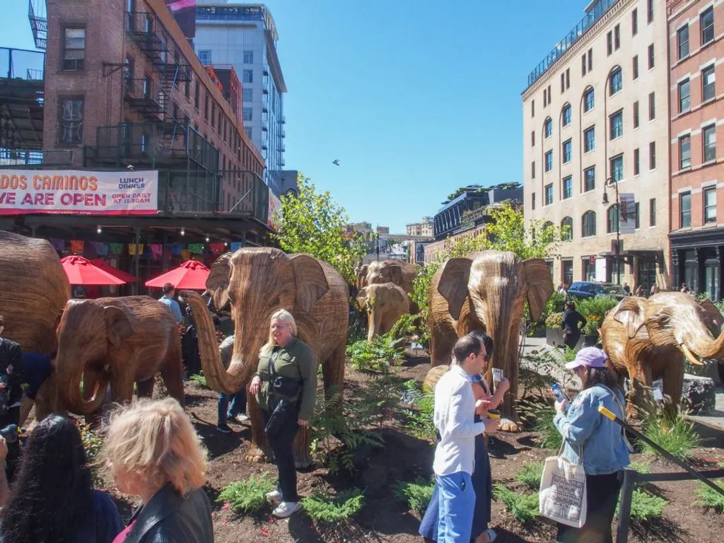 The Great Elephant Migration Visits NYC