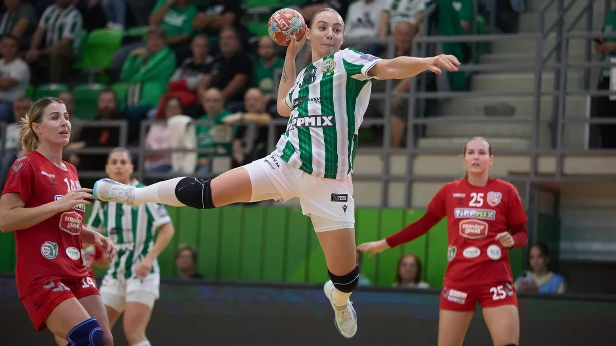 Már nem hibátlan az NB I-ben a Ferencváros női kézilabdacsapata