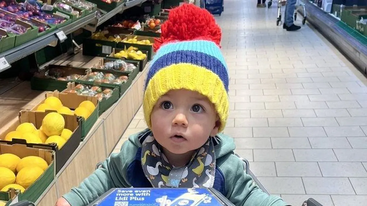 Megsérült egy tíz hónapos gyerek a brit Lidlben