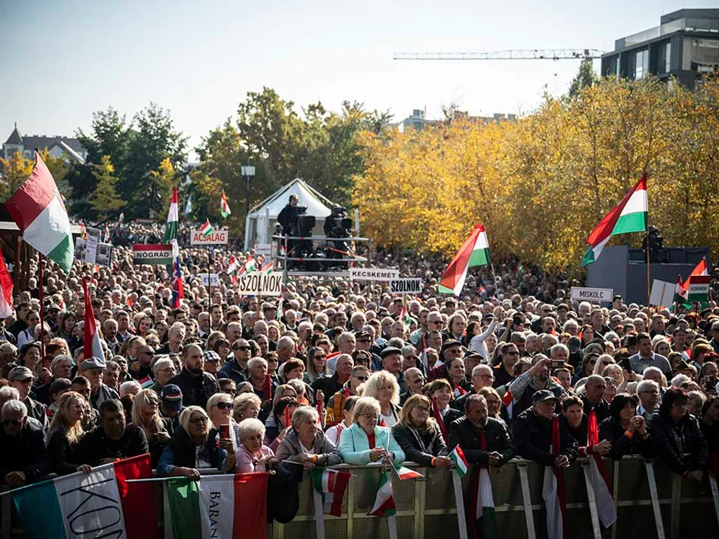 Orbán Viktor ünnepi beszéd, Orbán Viktor, ünnepi beszéd, OrbánViktorünnepibeszéd, OrbánViktor, 1956-os forradalom és szabadságharc, 68. évforduló, Millenáris Park, 2024.10.23.,  MillenárisPark, 1956-osforradalom,