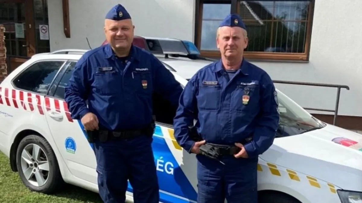 Életet mentettek a  Vas vármegyei rendőrök - fotó
