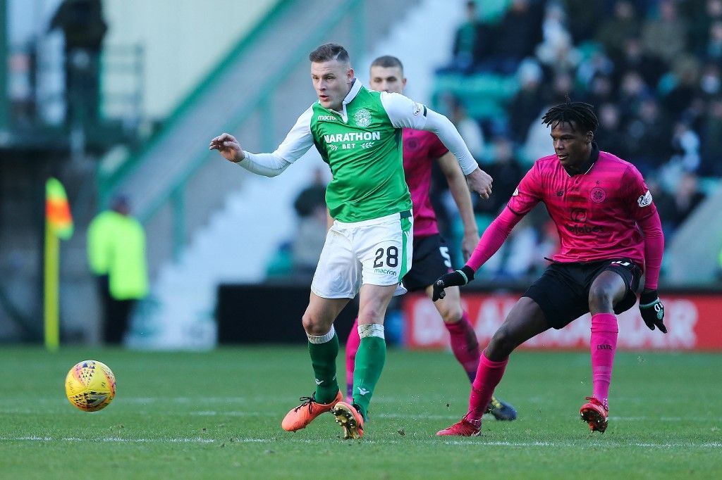 FOOTBALL - SCOTTISH CHAMP - HIBERNIAN v CELTIC