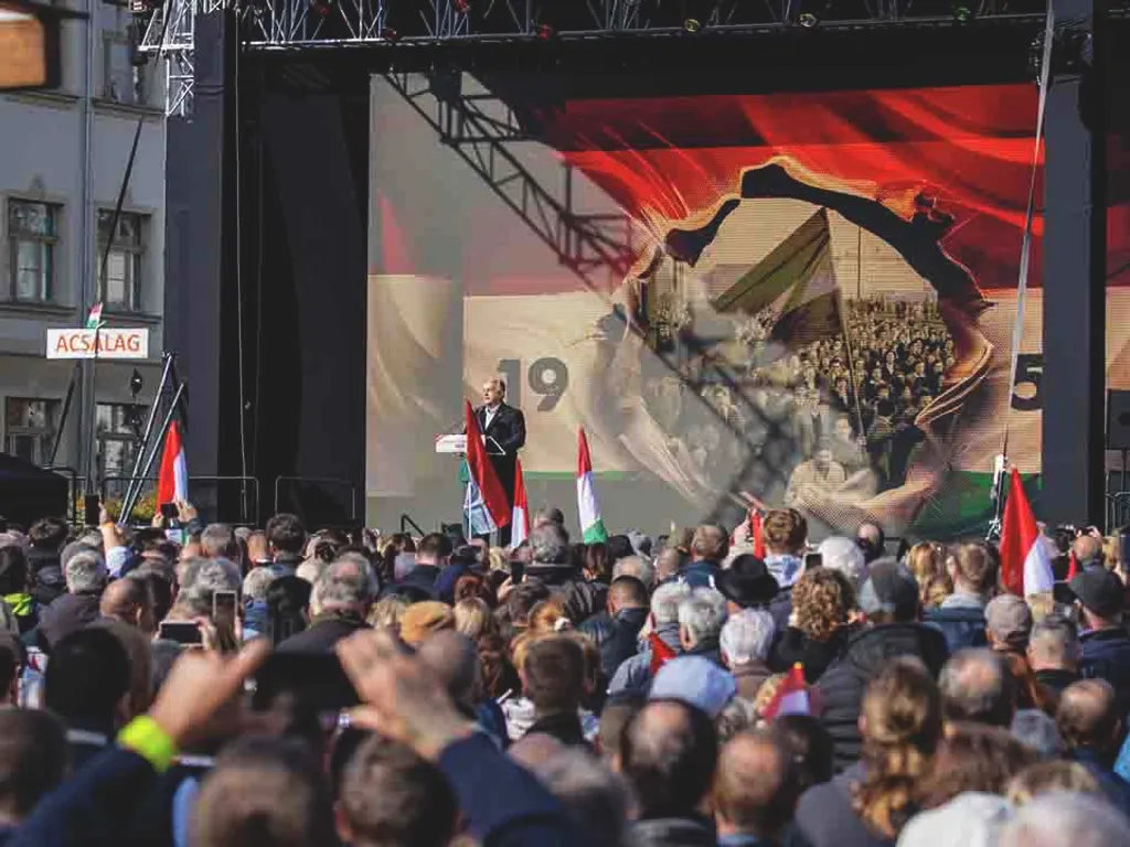 Orbán Viktor ünnepi beszéd, Orbán Viktor, ünnepi beszéd, OrbánViktorünnepibeszéd, OrbánViktor, 1956-os forradalom és szabadságharc, 68. évforduló, Millenáris Park, 2024.10.23.,  MillenárisPark, 1956-osforradalom,