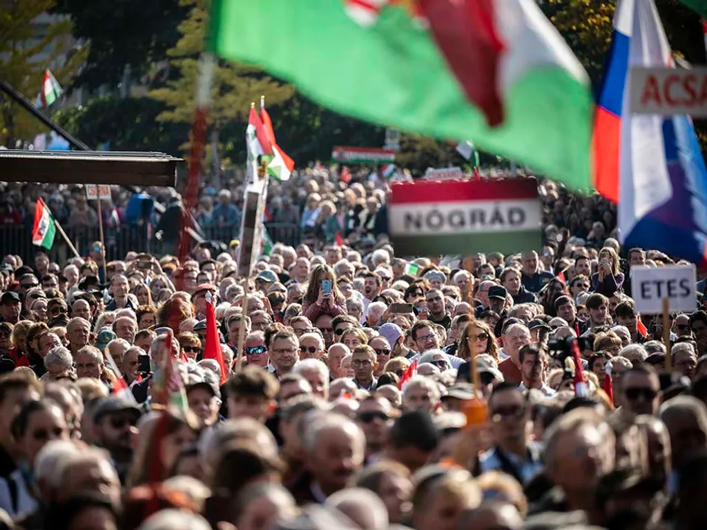 Orbán Viktor ünnepi beszéd, Orbán Viktor, ünnepi beszéd, OrbánViktorünnepibeszéd, OrbánViktor, 1956-os forradalom és szabadságharc, 68. évforduló, Millenáris Park, 2024.10.23.,  MillenárisPark, 1956-osforradalom,