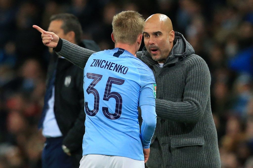 Olekszandr Zincsenko, Pep Guardiola, Josep, Manchester City, Oleksandr Zinchenko