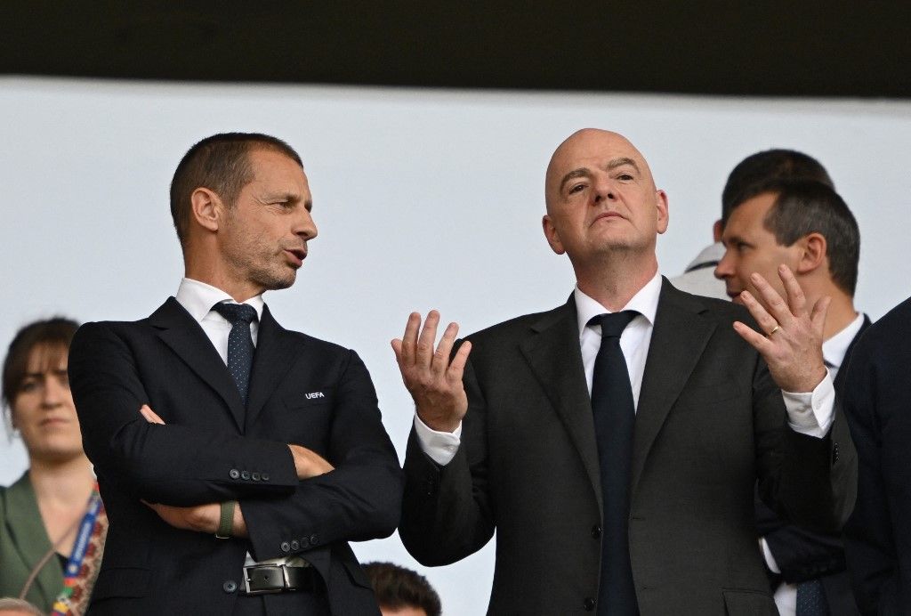 Pénzéhes, Ceferin, Infantino, UEFA, FIFA