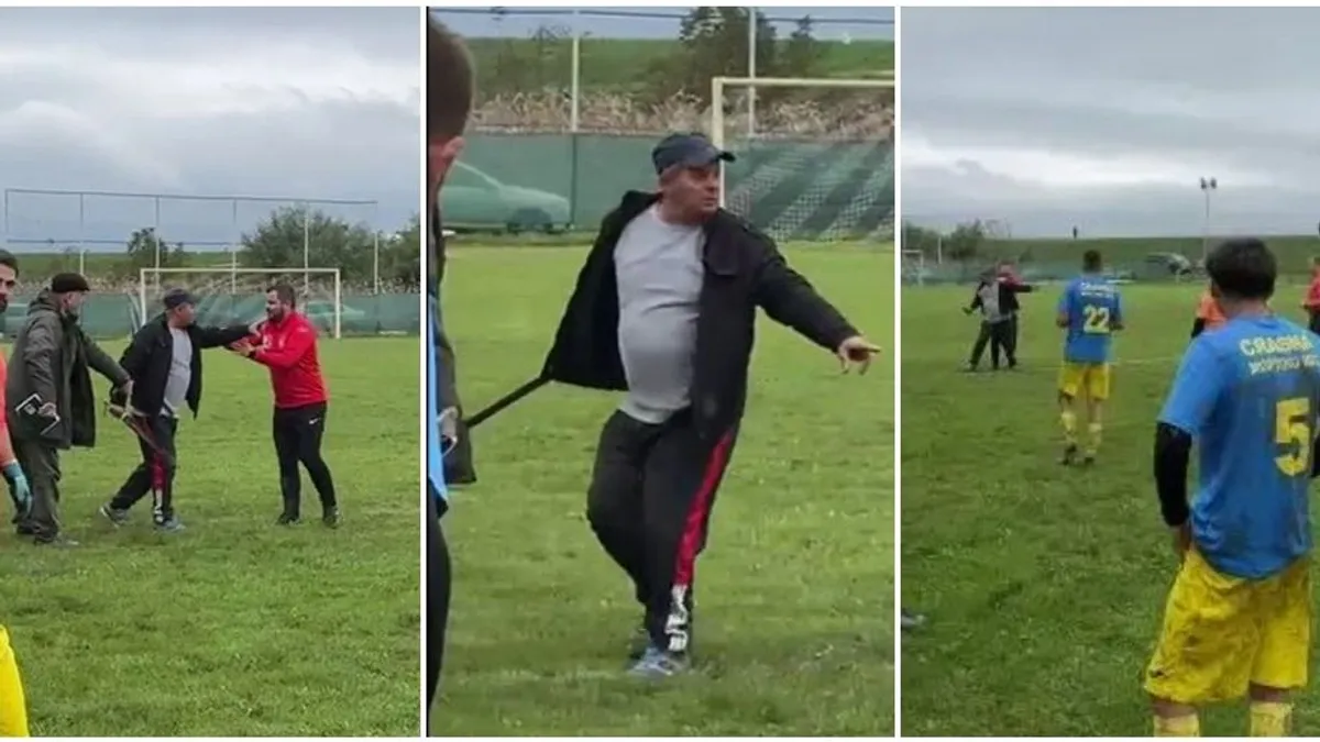 Macsétával támadtak egy román játékvezetőre - videó