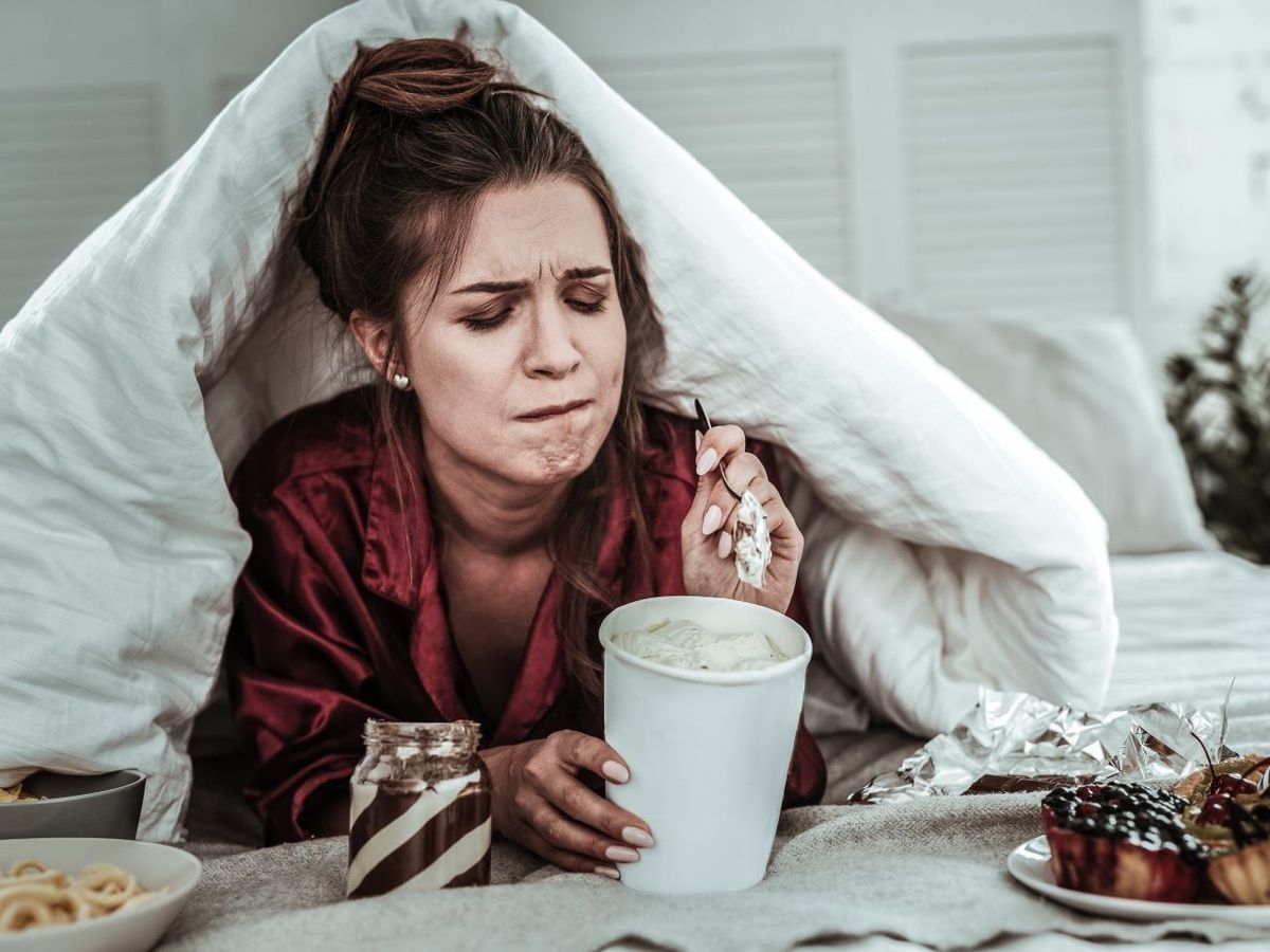 stress eating, stresszevés