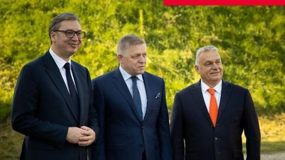Orbán Viktor: Szerb-szlovák-magyar csúcs