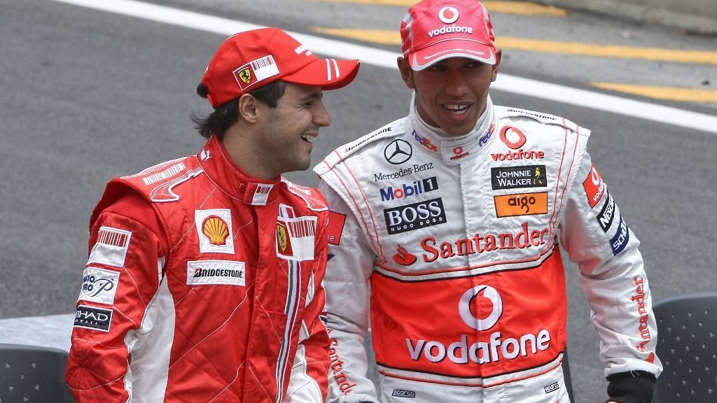 Felipe Massa, Lewis Hamilton, McLaren, Ferrari, 2008, Forma-1, F1