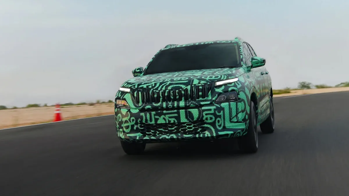 A monszunesőre is felkészítették a Škoda Kylaq SUV-t