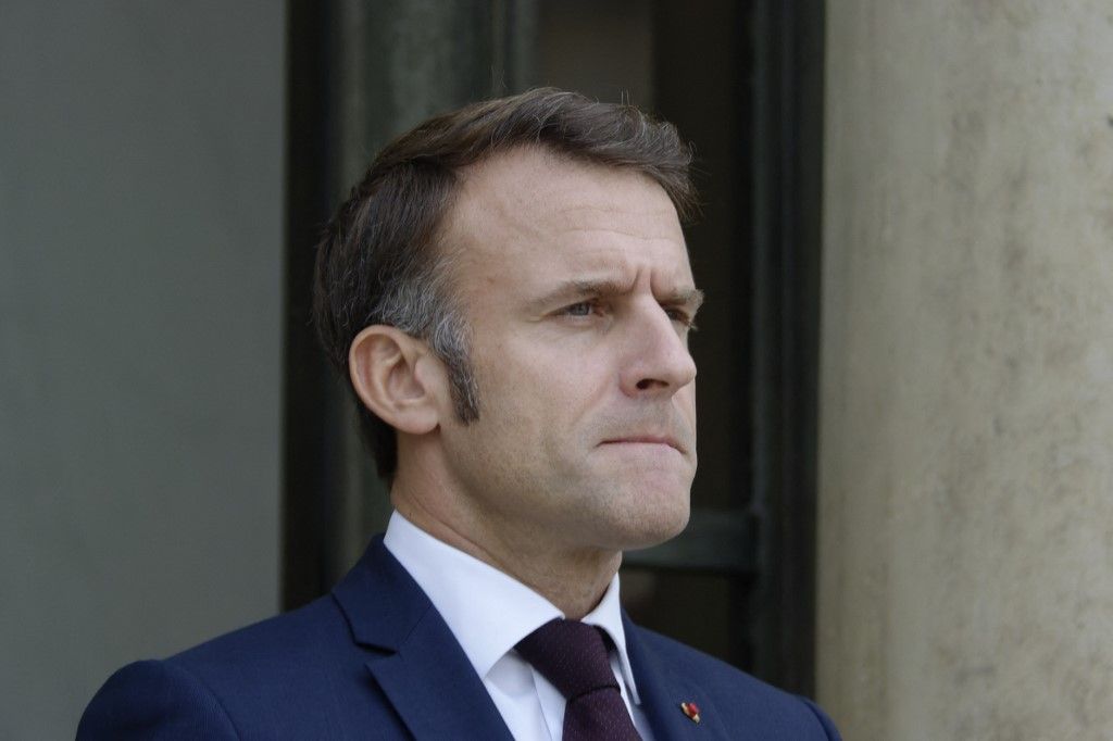 Emmanuel Macron francia elnök