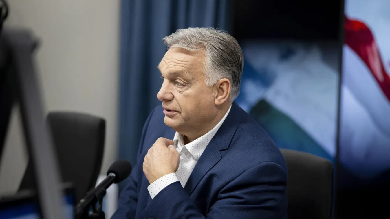 Miniszterelnöki interjú a Kossuth rádióban, Orbán Viktor miniszterelnök, OrbánViktor
