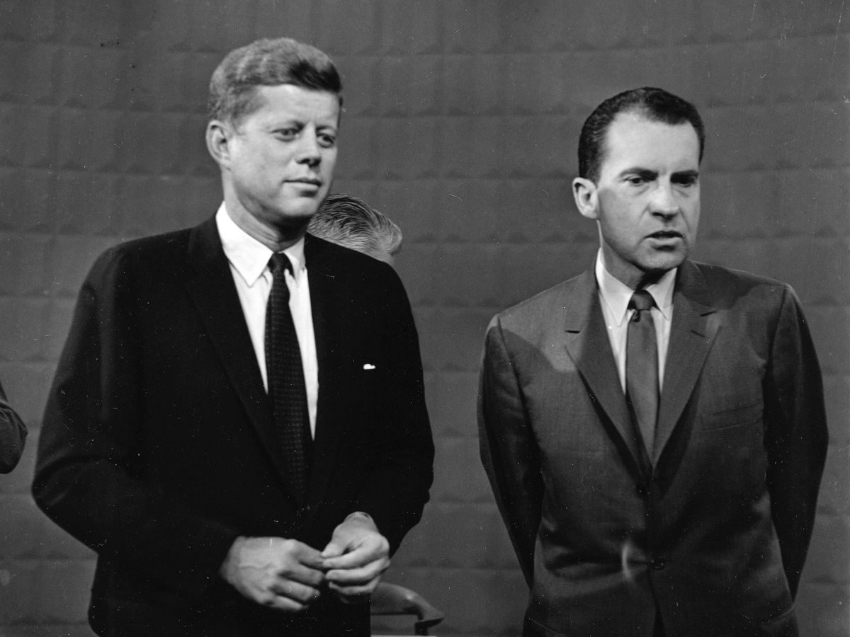 Nixon, John F. Kennedy, kampány, USA,  politika