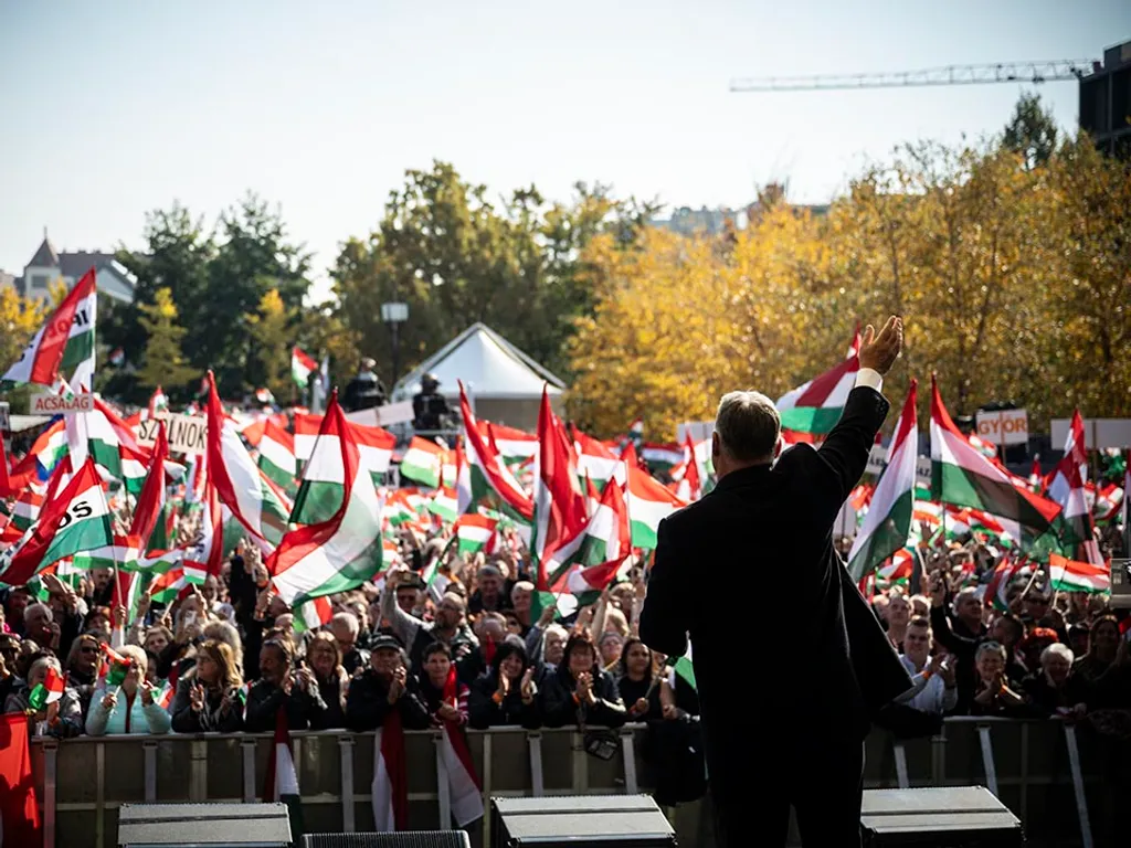 Orbán Viktor ünnepi beszéd, Orbán Viktor, ünnepi beszéd, OrbánViktorünnepibeszéd, OrbánViktor, 1956-os forradalom és szabadságharc, 68. évforduló, Millenáris Park, 2024.10.23.,  MillenárisPark, 1956-osforradalom,