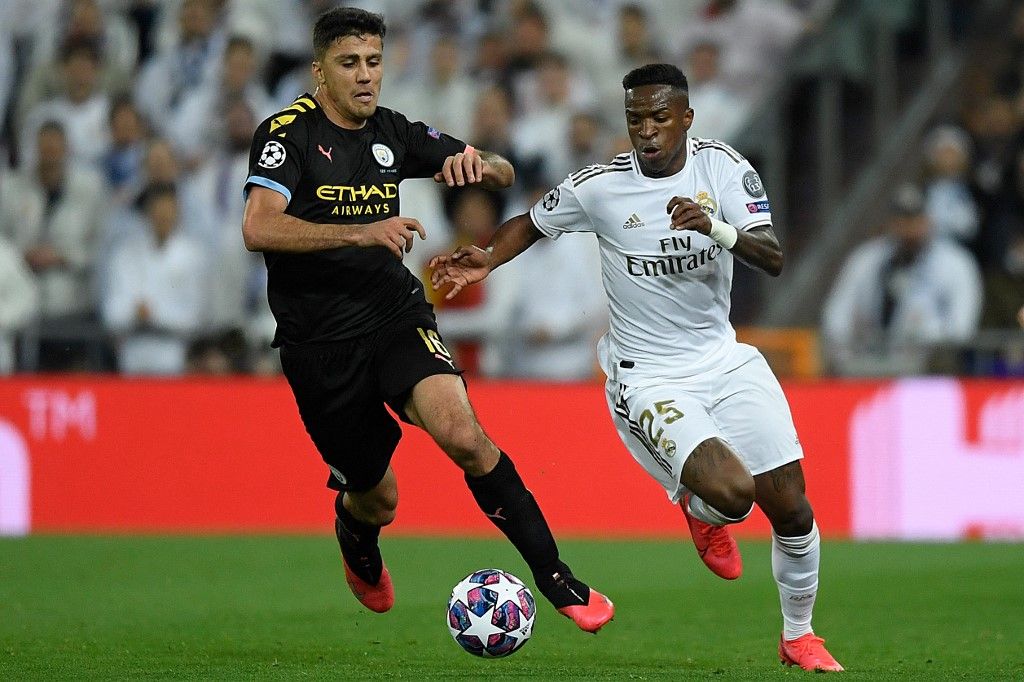 Rodri, Vinícius Júnior, Real Madrid, Manchester City, Aranylabda, Bajnokok Ligája, BL