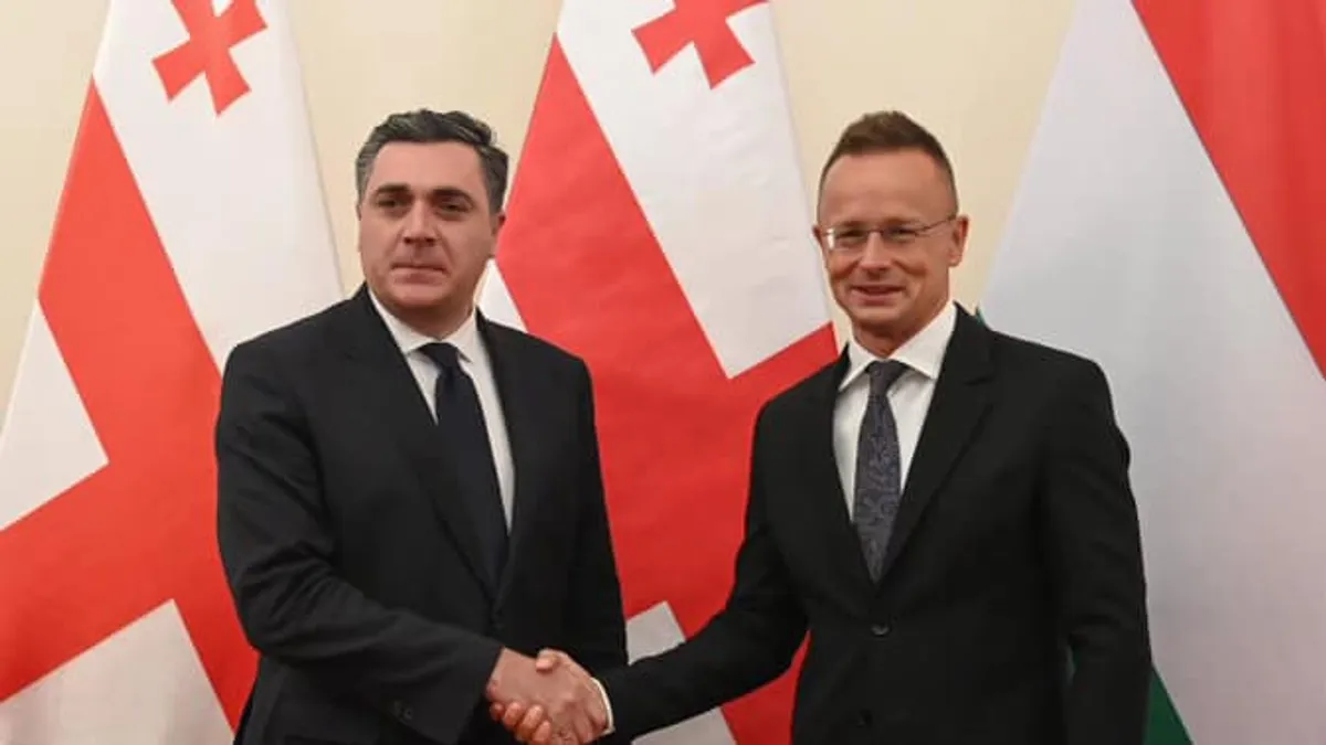 Szijjártó Péter: A kormány gratulál a Georgian Dream pártnak a georgiai emberek bizalmának elnyeréséért