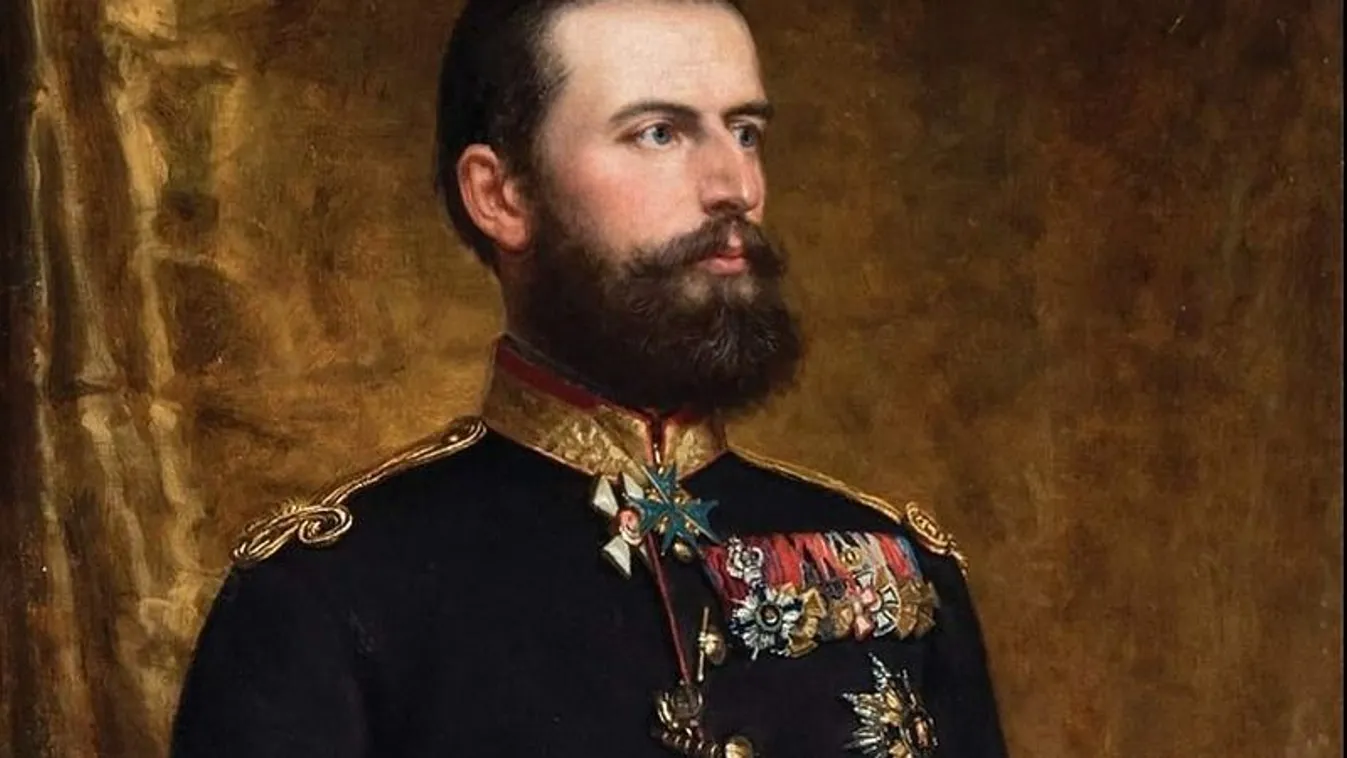 Álruhában érkezett az uralkodó: I. Károly román király portréja, festő: George P. A. Healy, 1873