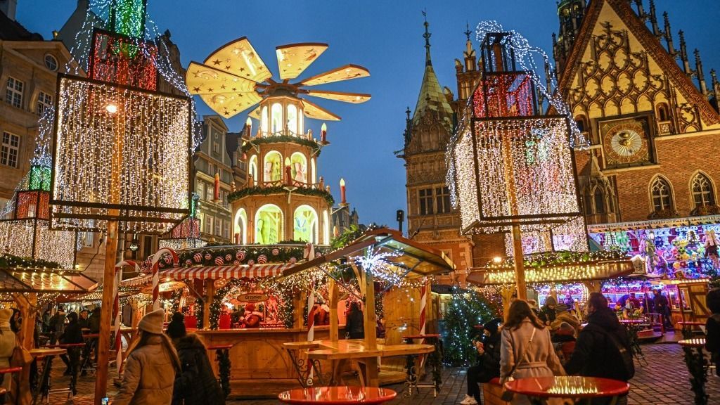 Wroclaw Christmas market affected by raising of energy prices