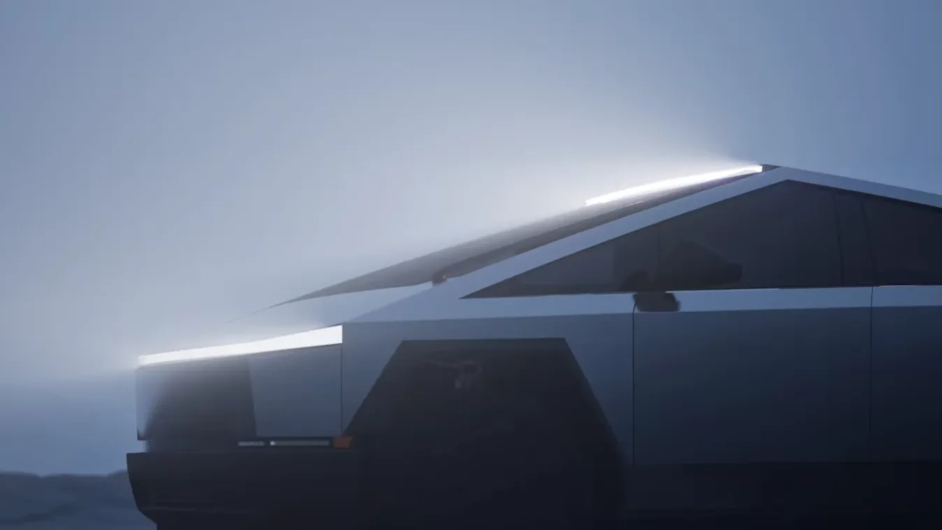 tesla cybertruck light bar