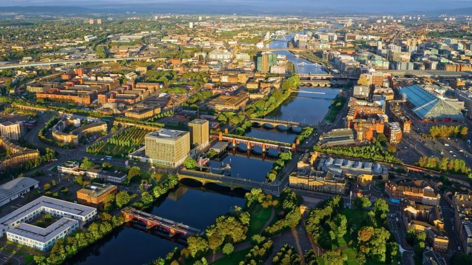 városok, gyűjtés, városokgyűjtés, Glasgow, Skócia