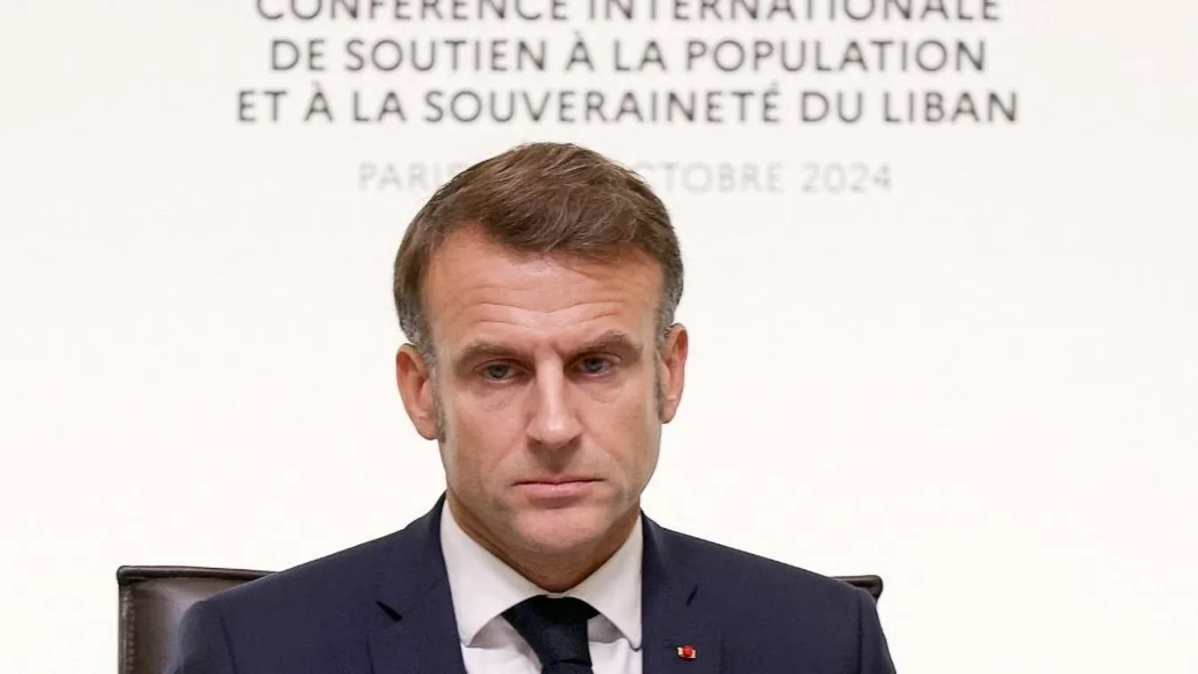 Emmanuel Macron francia elnök