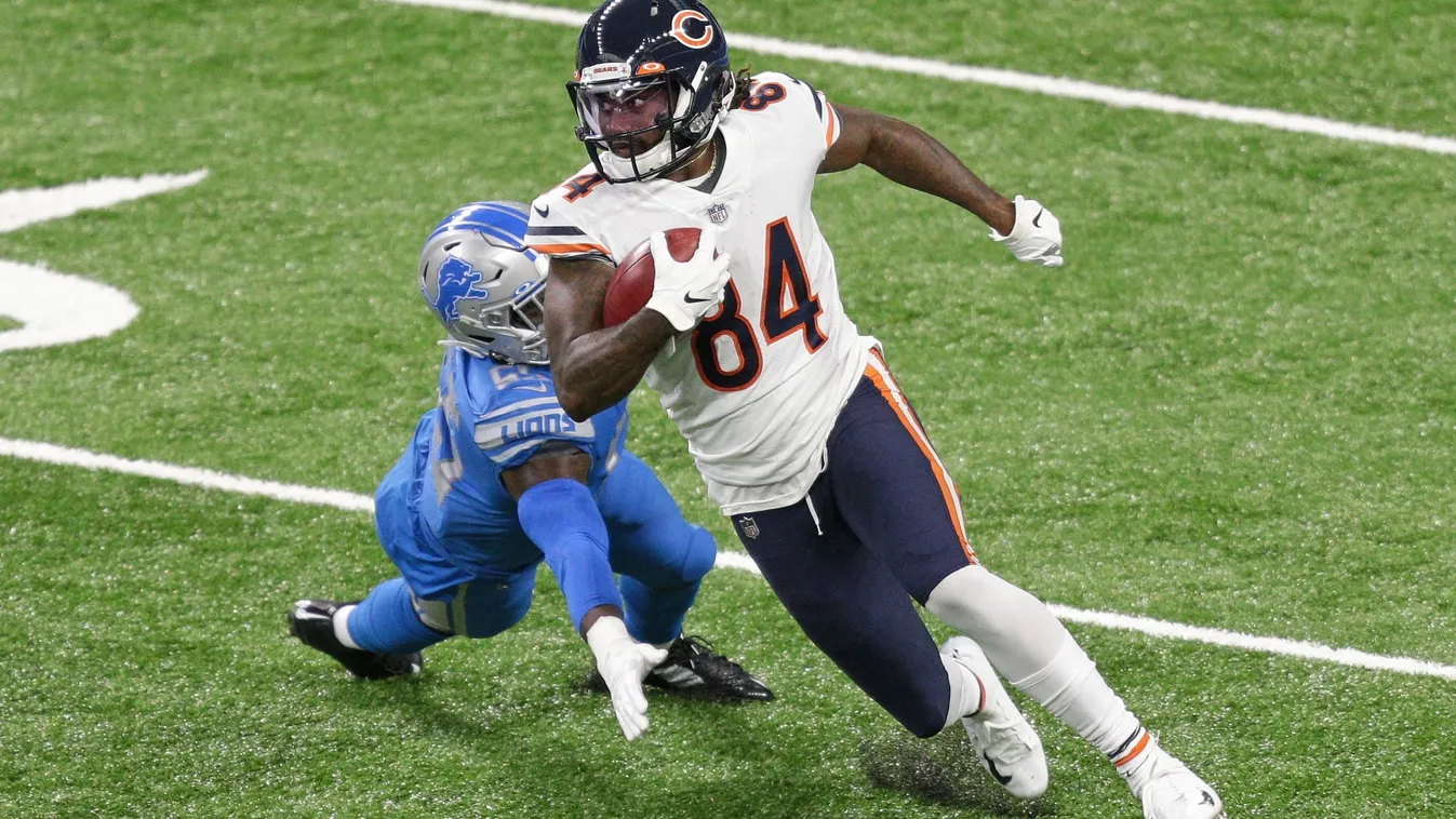 Chicago Bears a Detroit Lions ellen mérkőzésen.