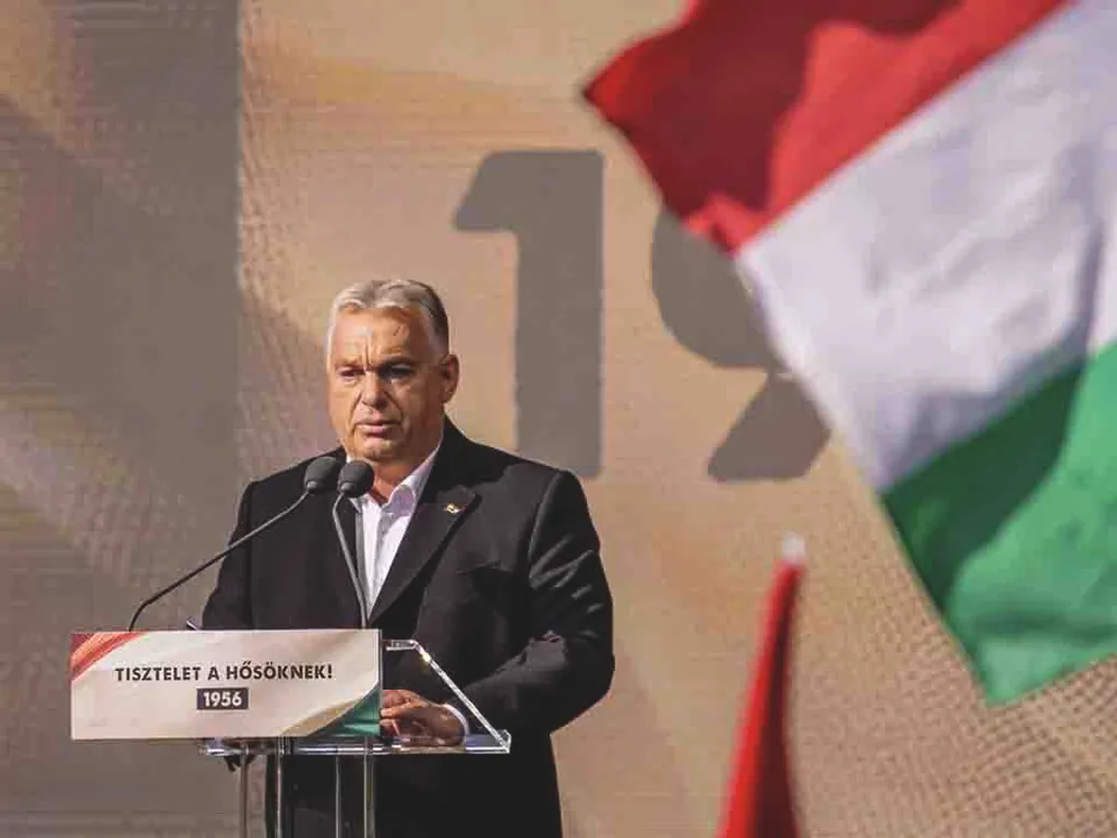 Orbán Viktor ünnepi beszéd, Orbán Viktor, ünnepi beszéd, OrbánViktorünnepibeszéd, OrbánViktor, 1956-os forradalom és szabadságharc, 68. évforduló, Millenáris Park, 2024.10.23.,  MillenárisPark, 1956-osforradalom,