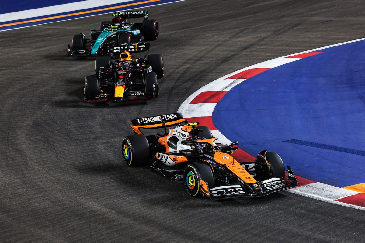 F1 Grand Prix Of Singapore, Max Verstappen, Lando Norris