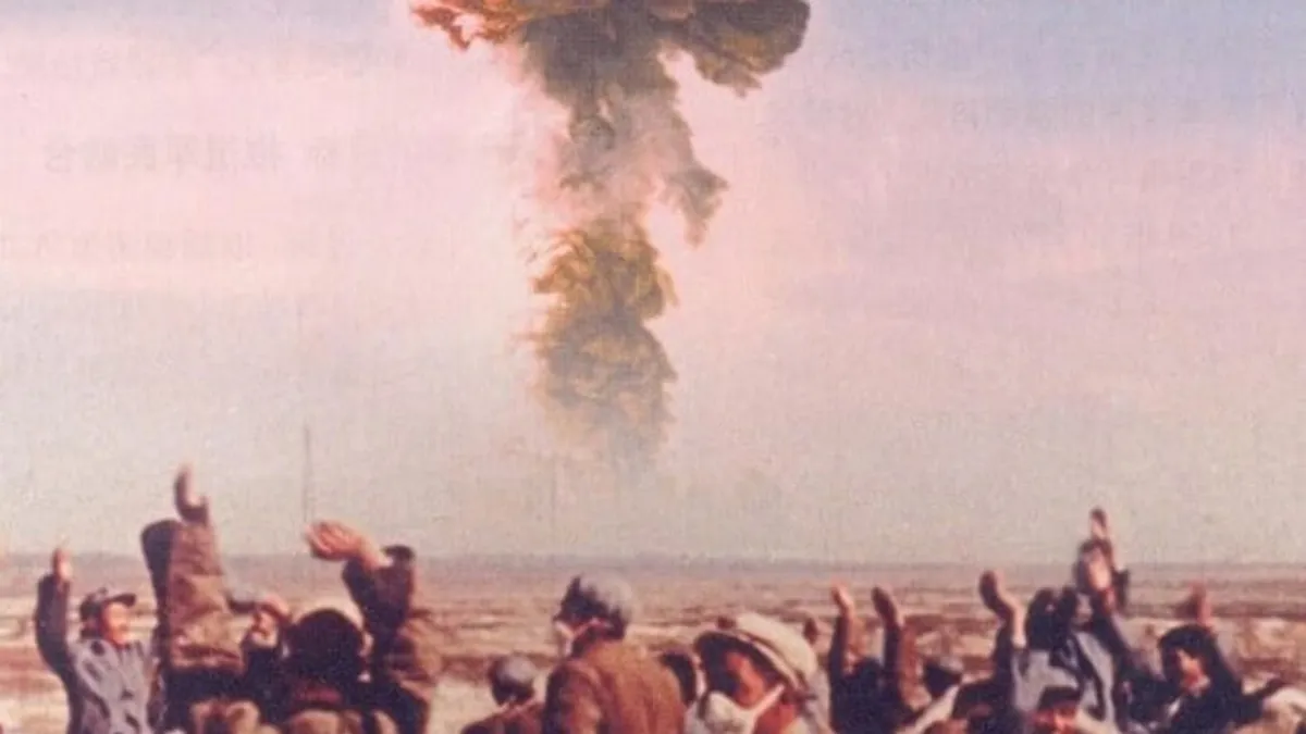 Szovjet közreműködéssel készült az első kínai atombomba