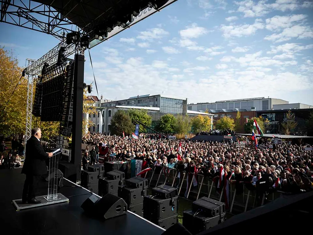 Orbán Viktor ünnepi beszéd, Orbán Viktor, ünnepi beszéd, OrbánViktorünnepibeszéd, OrbánViktor, 1956-os forradalom és szabadságharc, 68. évforduló, Millenáris Park, 2024.10.23.,  MillenárisPark, 1956-osforradalom,