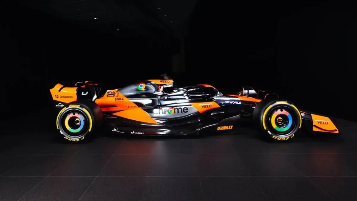 Bemutatta új, amerikai festését a McLaren is