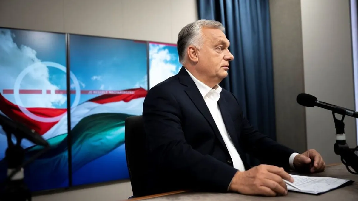 Orbán Viktor: Brüsszel legfőbb célja, hogy megbuktassa a magyar kormányt