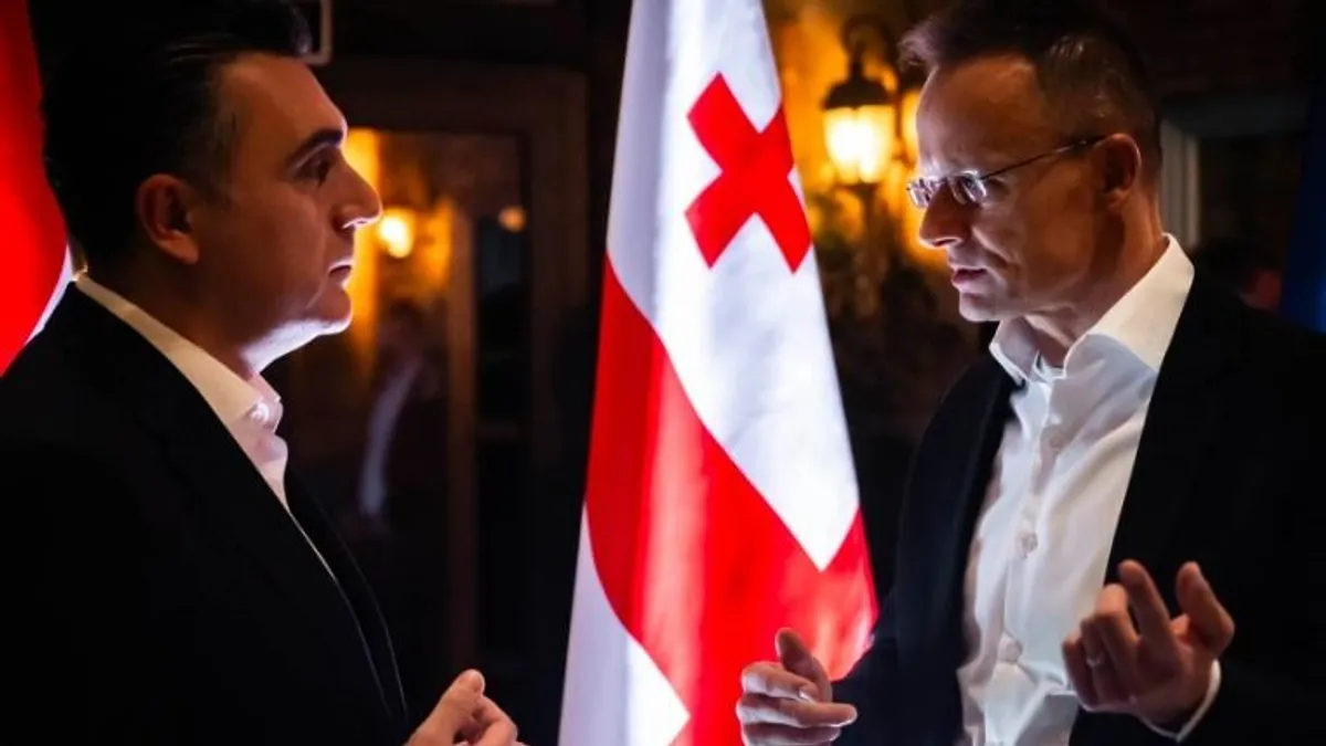 Szijjártó Péter: Georgia nem akart második Ukrajna lenni, a nép erről világos döntést hozott