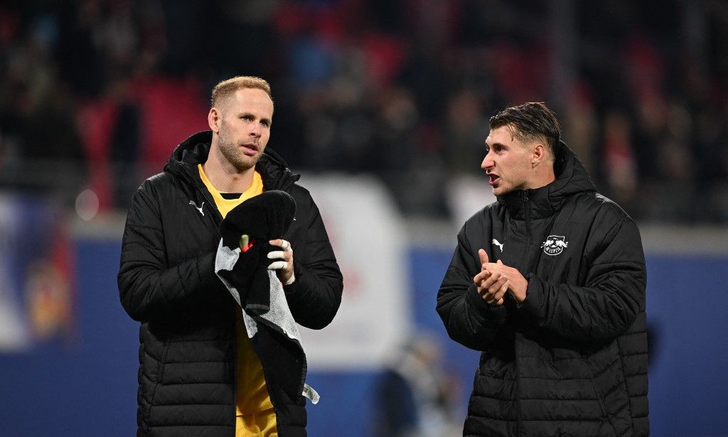 RB Leipzig - Liverpool FC, Gulácsi Péter, Willi Orbán,