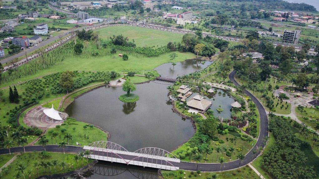 Central Africa's first city park: 'Malabo National Park'