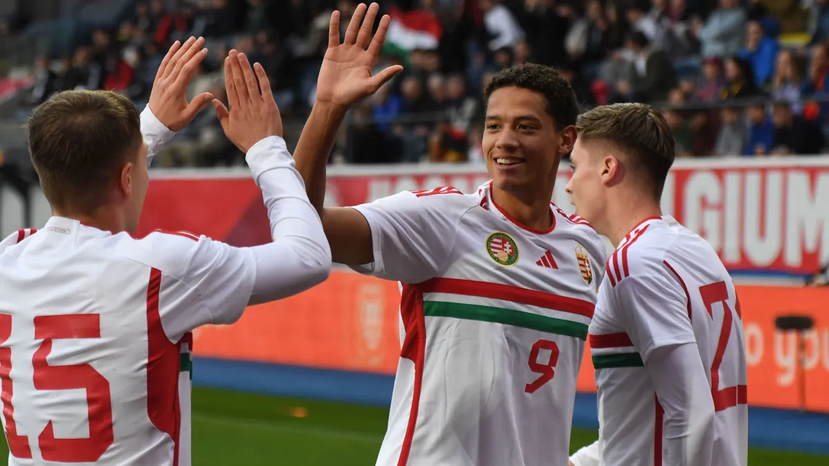 Bravúros győzelmet ért el a magyar U21-es válogatott